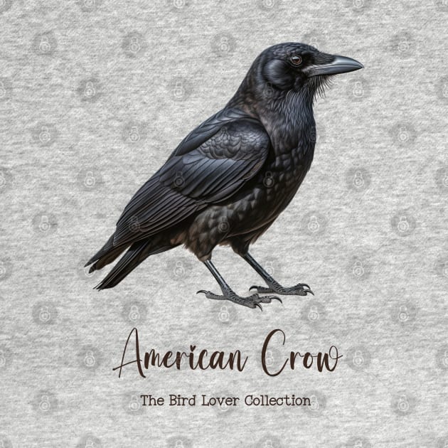 American Crow - The Bird Lover Collection by goodoldvintage